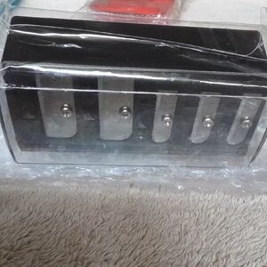 Black and Silver Wall Hook Rack